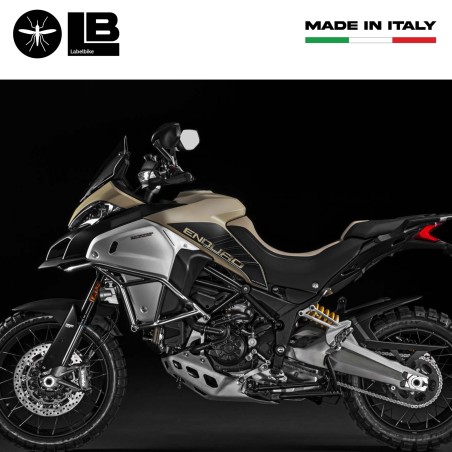 2 PROTEZIONI LATERALI 3D compatibili MOTO DUCATI MULTISTRADA ENDURO 1200 - 1260